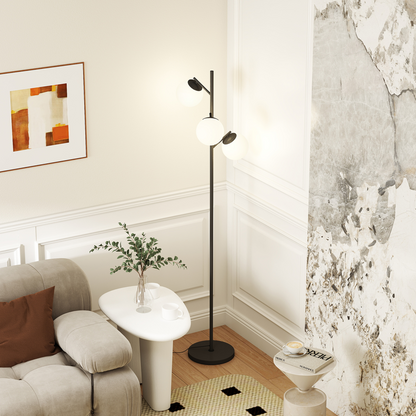 HOMCOM Modern Tree Floor Lamp, for Living Room Bedroom