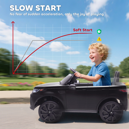 AIYAPLAY Land Rover Discovery Licensed 12V Kids Electric Car w/ Remote