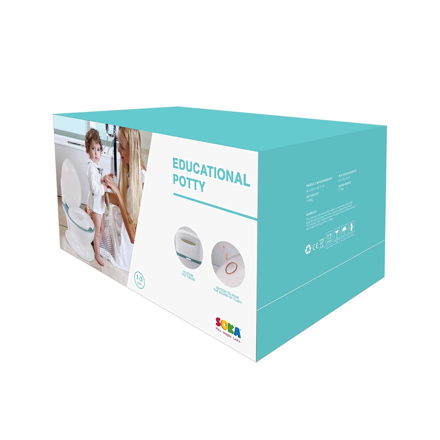 SOKA® Potty Training Toilet For Kids & Infants