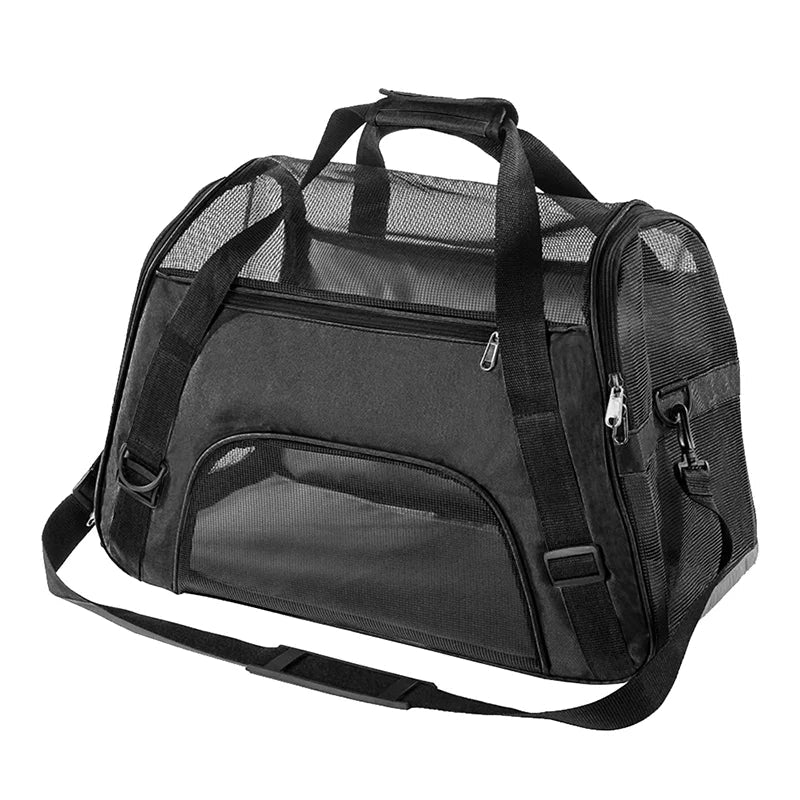 Cat Bags Portable Puppy Dog Carrier Bag Cats Handbag Mesh Breathable Foldable Travel Pet Bag Pet Carrying Supplies