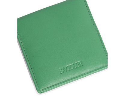 SADDLER POPPY Leather Square Mini Tray Purse