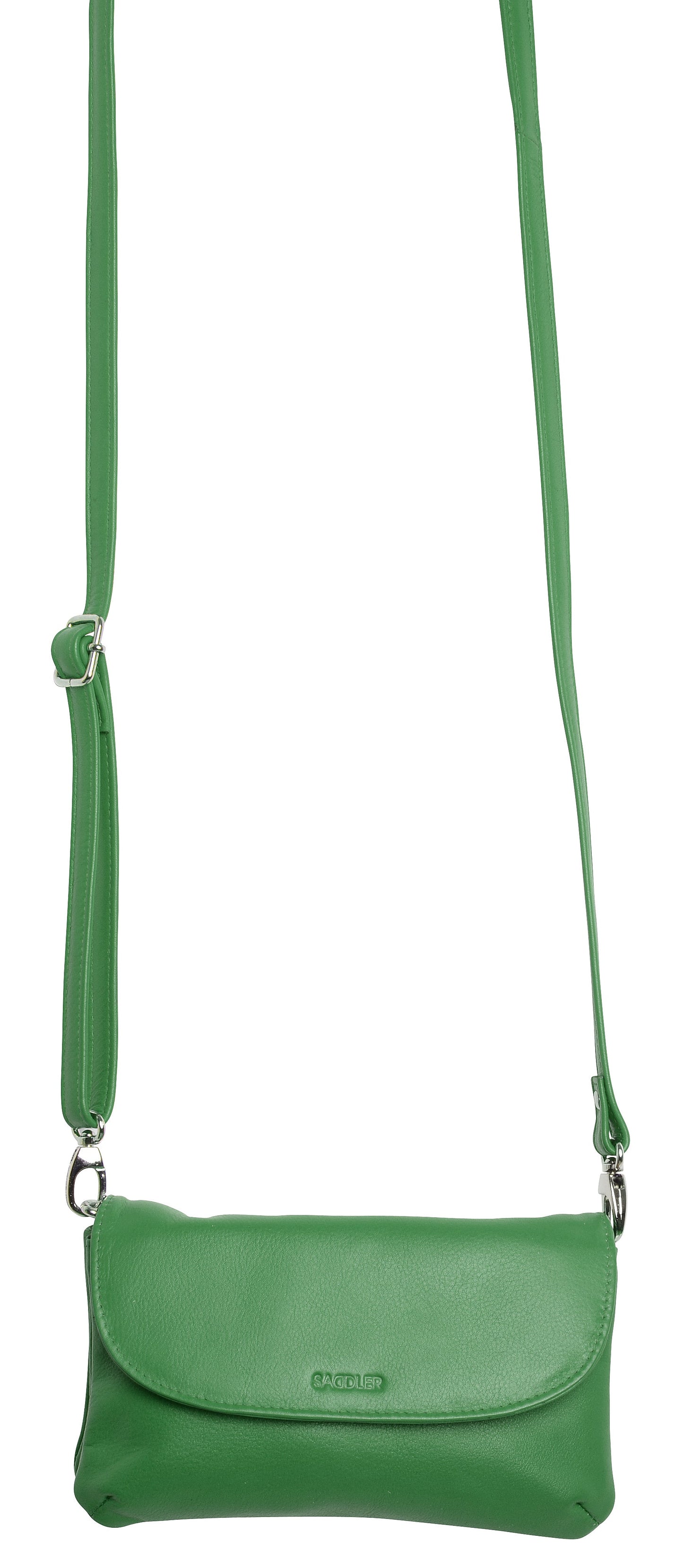 SADDLER Audrey Compact Leather Crossbody Bag & Clutch – Versatile & Stylish - Gift Boxed