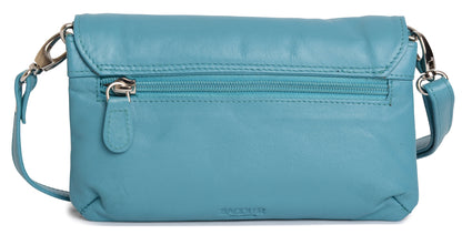 SADDLER Audrey Compact Leather Crossbody Bag & Clutch – Versatile & Stylish - Gift Boxed