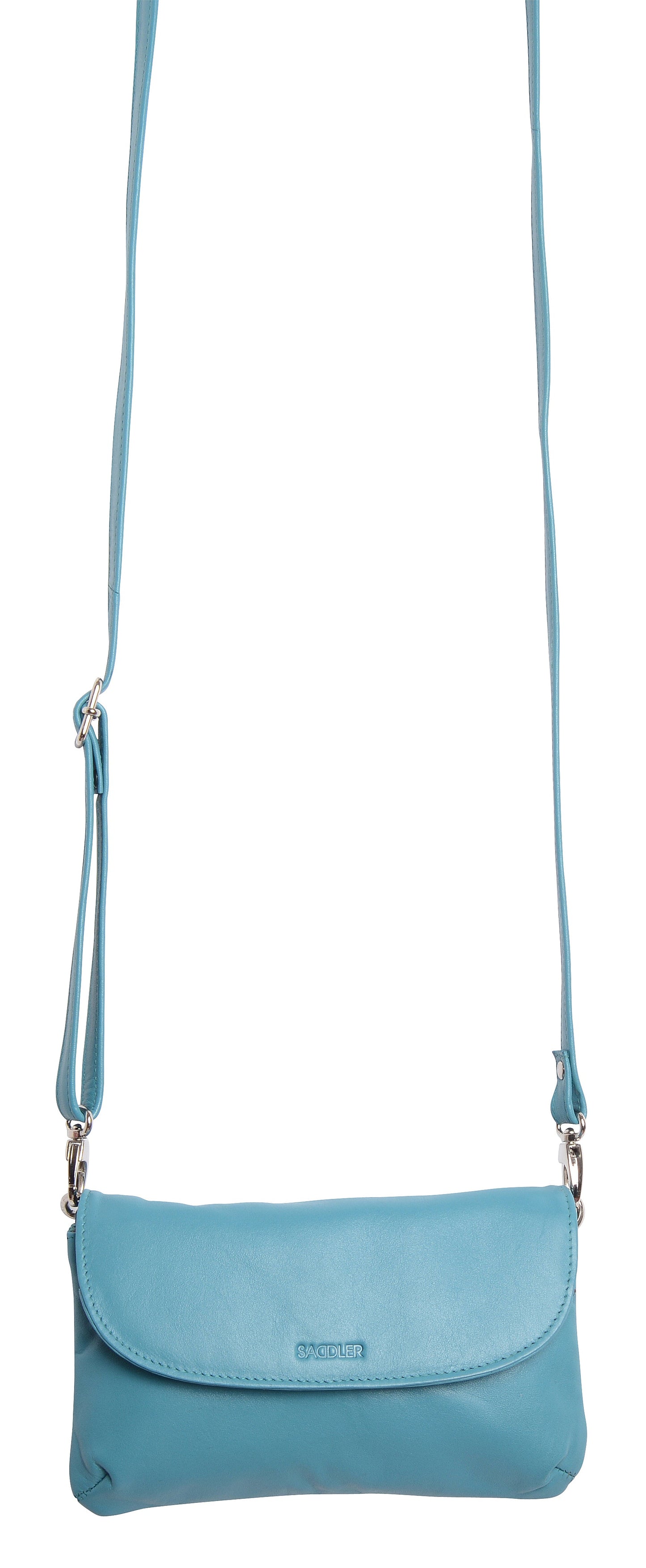 SADDLER Audrey Compact Leather Crossbody Bag & Clutch – Versatile & Stylish - Gift Boxed