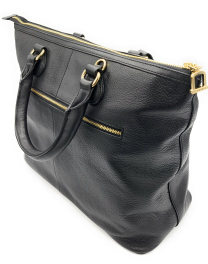 SADDLER SIENNA Real Leather Designer Tote Bag with Detachable Strap