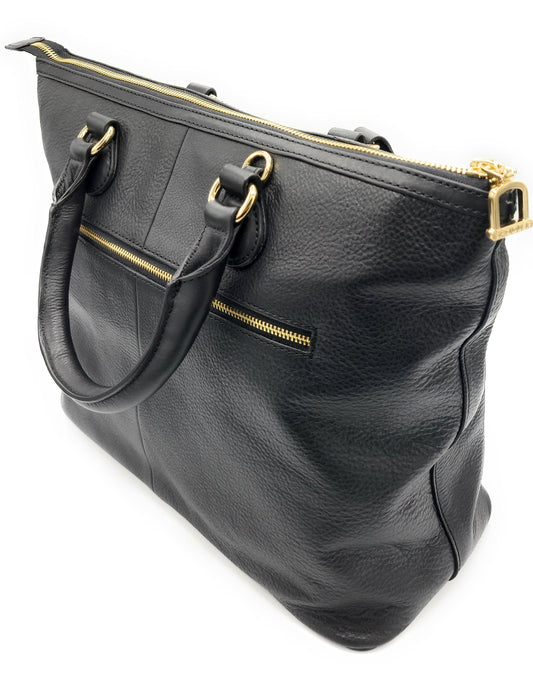 SADDLER SIENNA Real Leather Designer Tote Bag with Detachable Strap