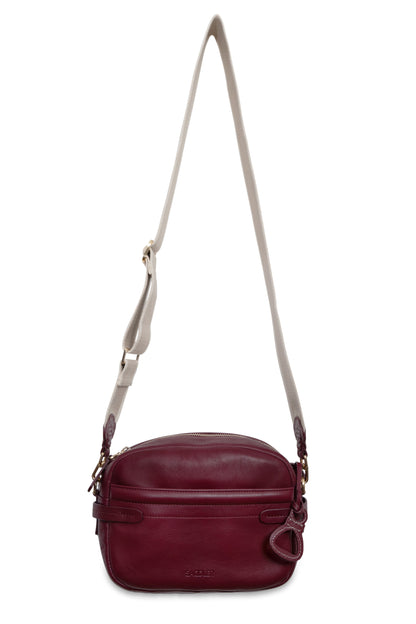 Laura Leather Camera Bag - Handmade by Saddler – Compact, Stylish & Practical