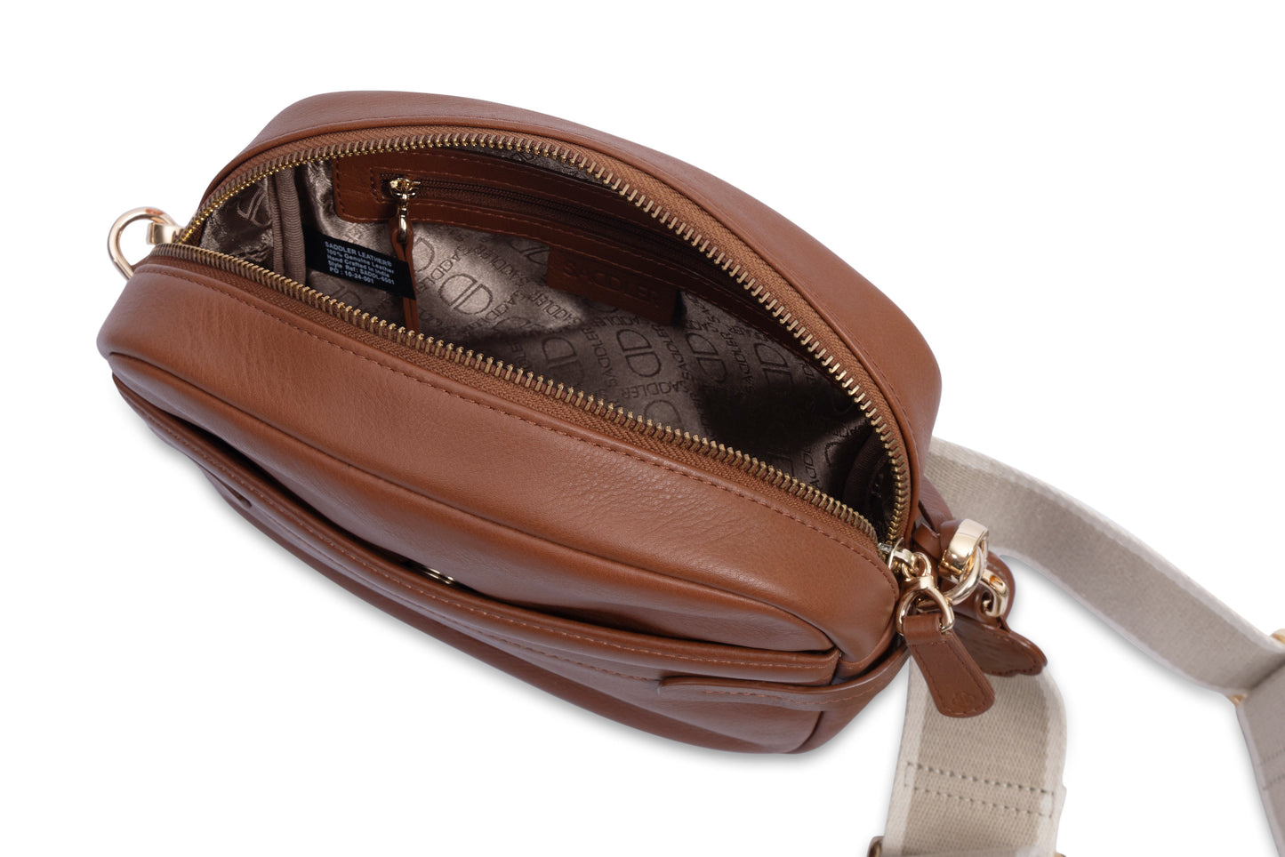 Laura Leather Camera Bag - Handmade by Saddler – Compact, Stylish & Practical