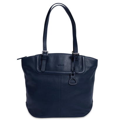 Sienna Zip Top Tote Shopper Bag for Women - Handmade by Saddler