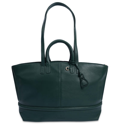 Victoria Oversize East West Tote Bag for Women - handmade by Saddler