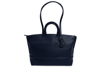 Victoria Oversize East West Tote Bag for Women - handmade by Saddler
