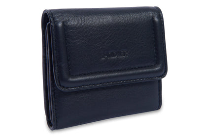 SADDLER "Edith" RFID Trifold Real Leather Card Case (Gift Boxed)