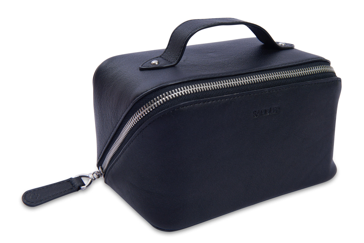 SADDLER "Harriet" Real Leather Vanity Box Case (Gift Boxed)