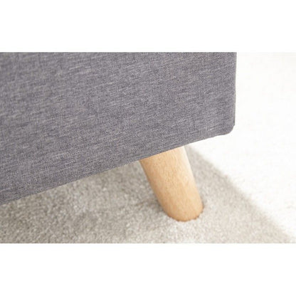 Secreto Large Ottoman Light Grey 1 Door