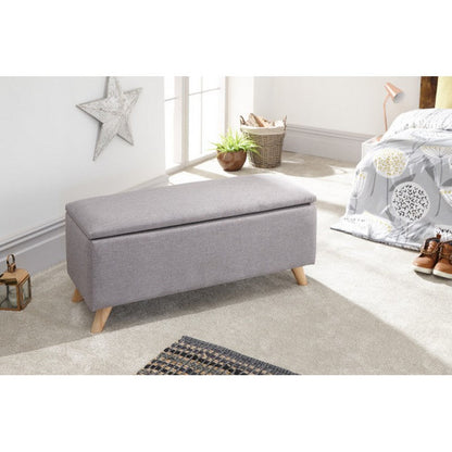 Secreto Large Ottoman Light Grey 1 Door