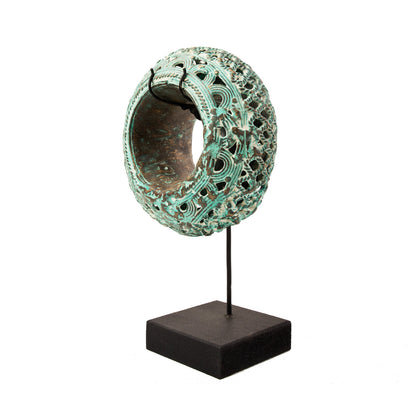 Benin Bronze Bangle 107I