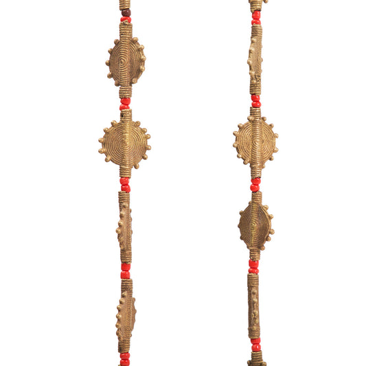 Bronze Baule (Ghana) Necklace 110D