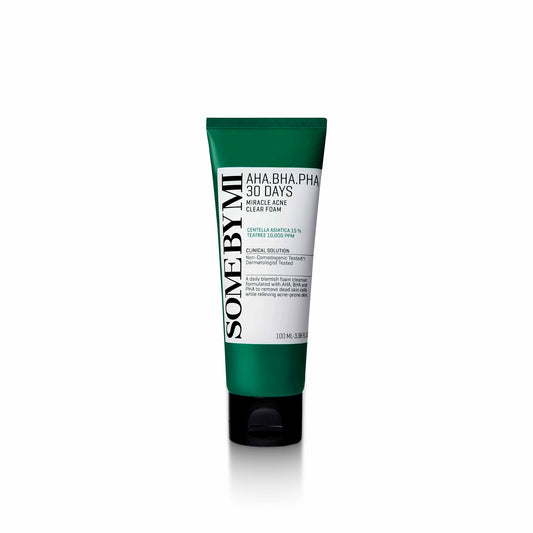SOME BY MI AHA, BHA, PHA 30 Days Miracle Acne Clear Foam 100ml