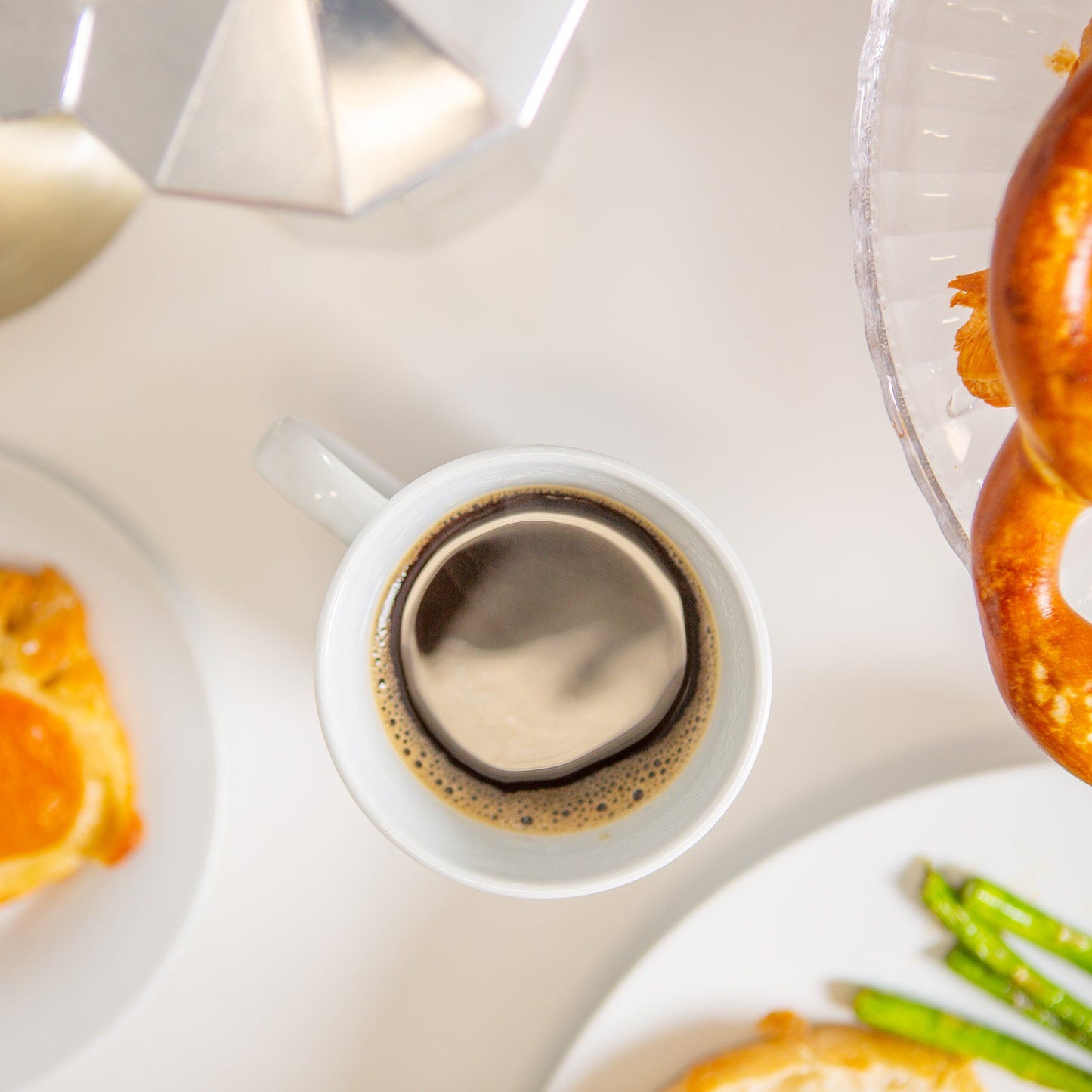 285ml White China Tea / Coffee Mugs - Pack of Six