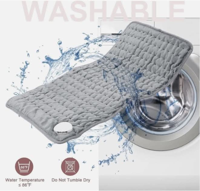 Grey Soft Fleece Heated Body Pad