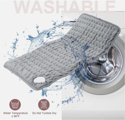 Grey Soft Fleece Heated Body Pad