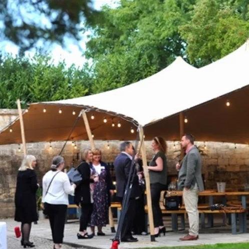 90M / 295FT Outdoor Elite Festoon Waterproof Warm White Heavy Duty LED Connectable String Lights