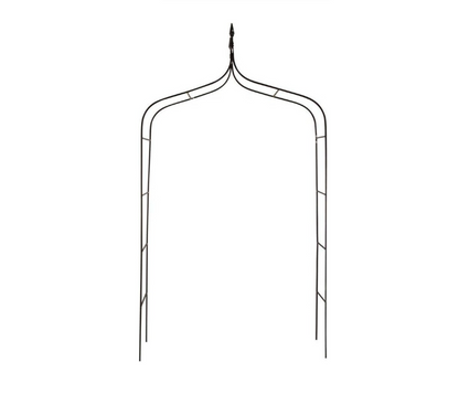 Heavy Duty Green Metal Garden Arbors Steel Frame Garden Arch