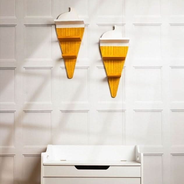 Floating Ice Cream Shelves - Set of 2