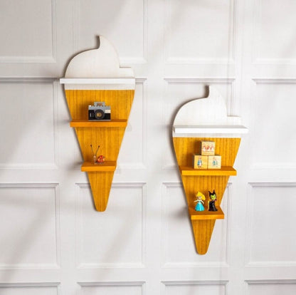 Floating Ice Cream Shelves - Set of 2