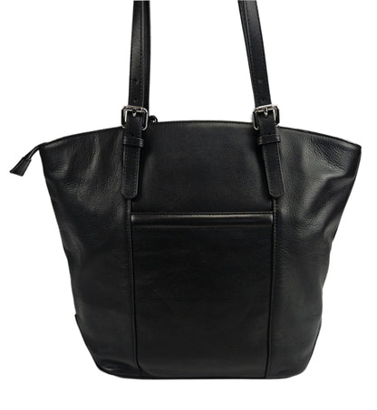 Sienna Zip Top Tote Shopper Bag for Women - Handmade by Saddler