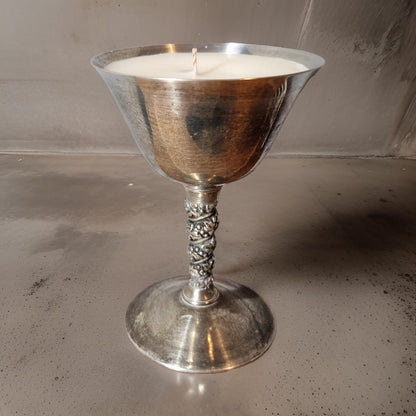 Silver Goblet Scented Candles