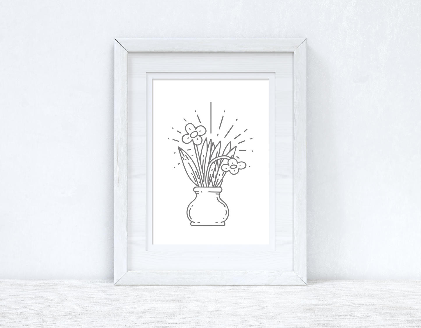 Spring Flowers Spring Seasonal Wall Home Decor Print
