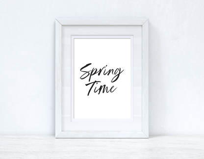 Spring Time Spring Seasonal Wall Home Decor Print