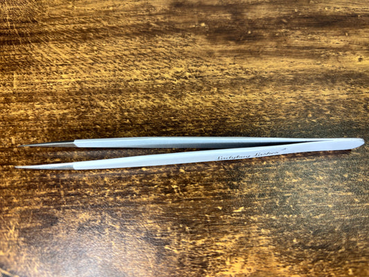 Straight Tip Isolation Tweezers – Professional Lash Tool