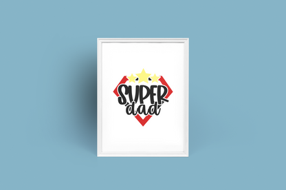 Personalised Super Dad Fathers Day Collection