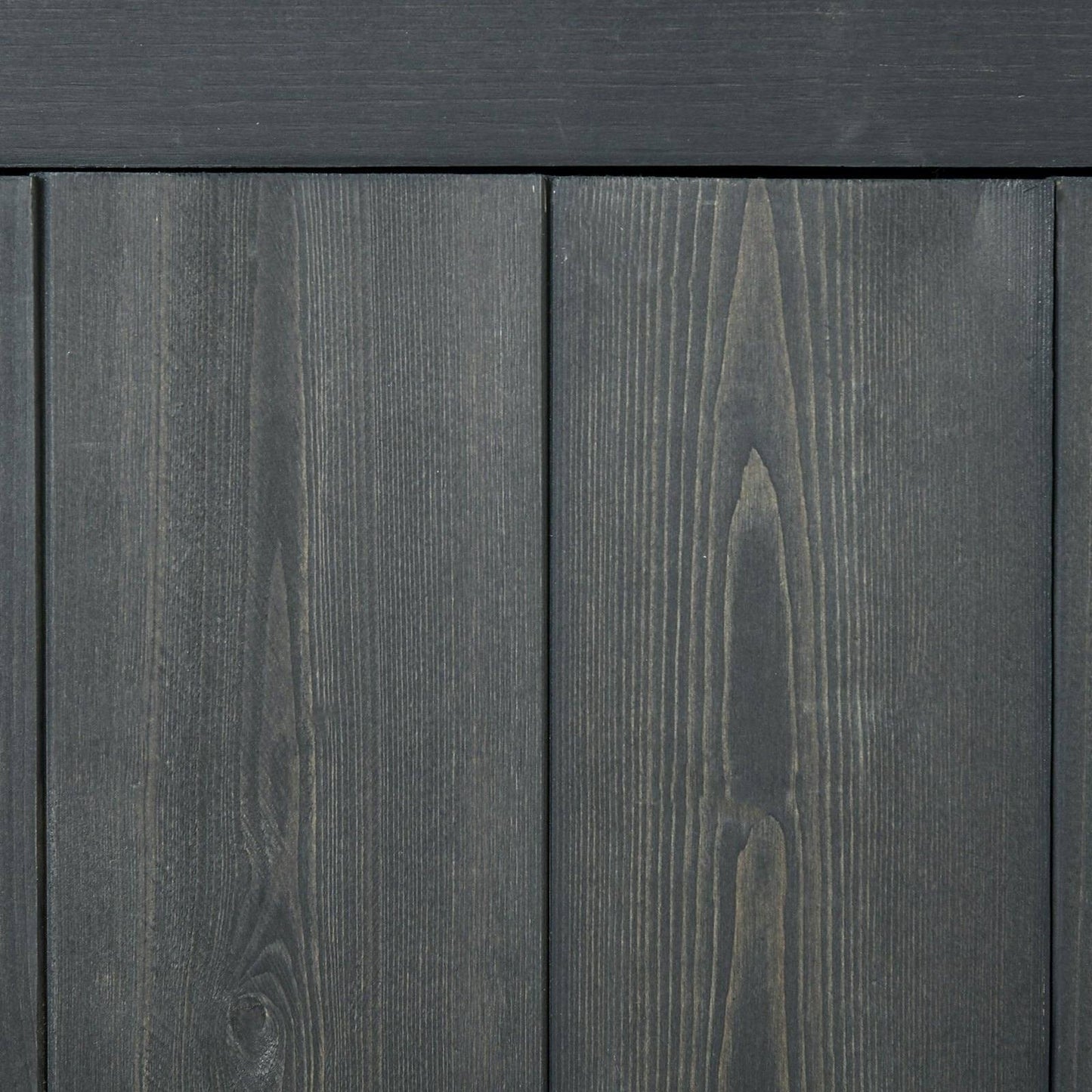 Rustica 188cm Barn Door Apex Garden Store Lockable Fir Wood Grey by Steadfast