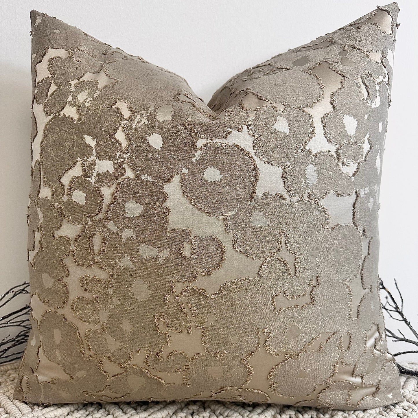 The Couture Cushion - The Taupe Lucye - Style No. 99