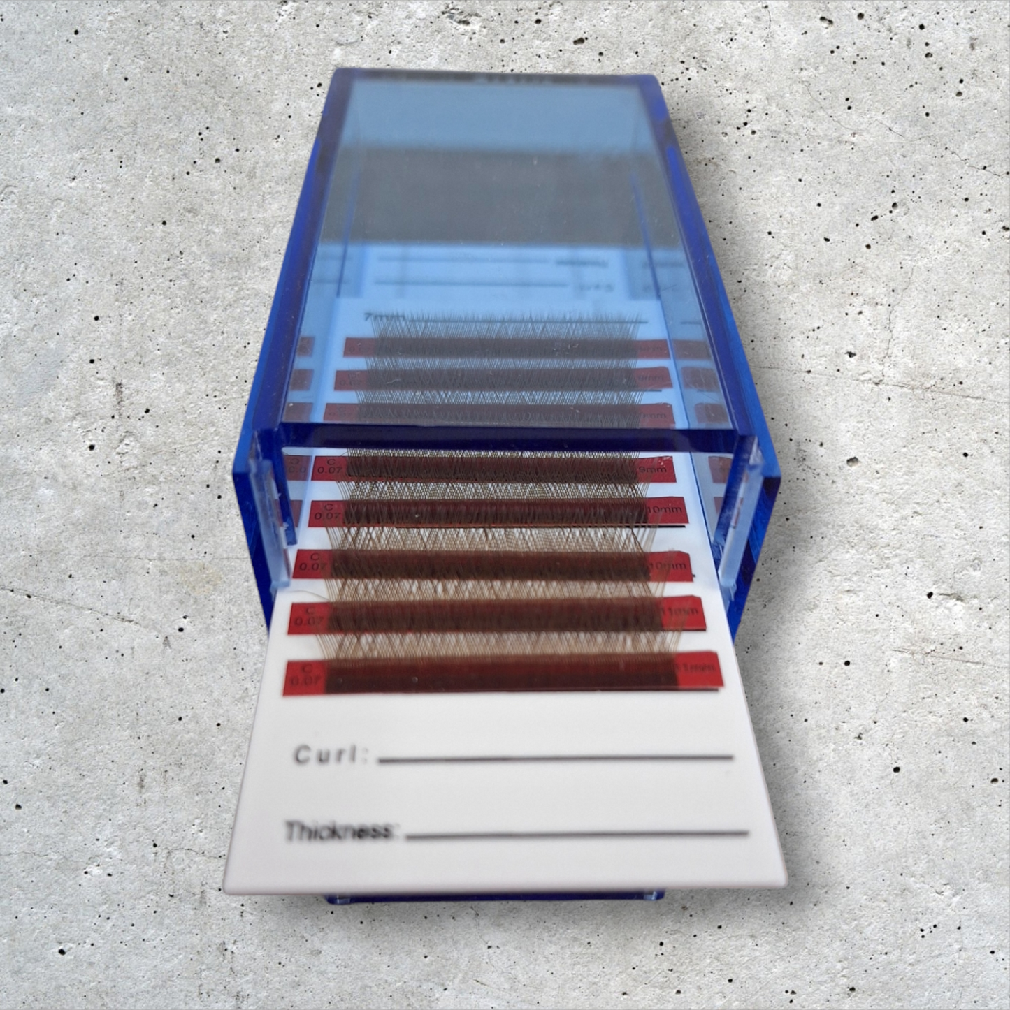 Lash Tile Storage Box – Includes 5 Removable Tiles