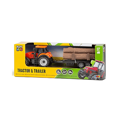 Wholesale Tractor & Trailer Set - (Case of 12)