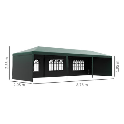 9 x 3m Garden Gazebo