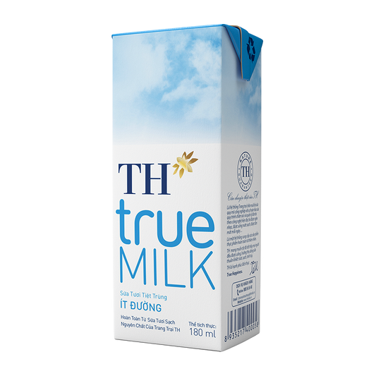 TH True MILK Less Sugar 180ml