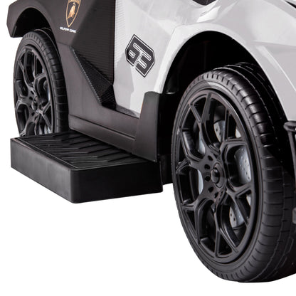 2 in 1 Baby Essenza SCV12 Ride On Car With Parenr Handle 1 To 3 Years White by Aiyaplay