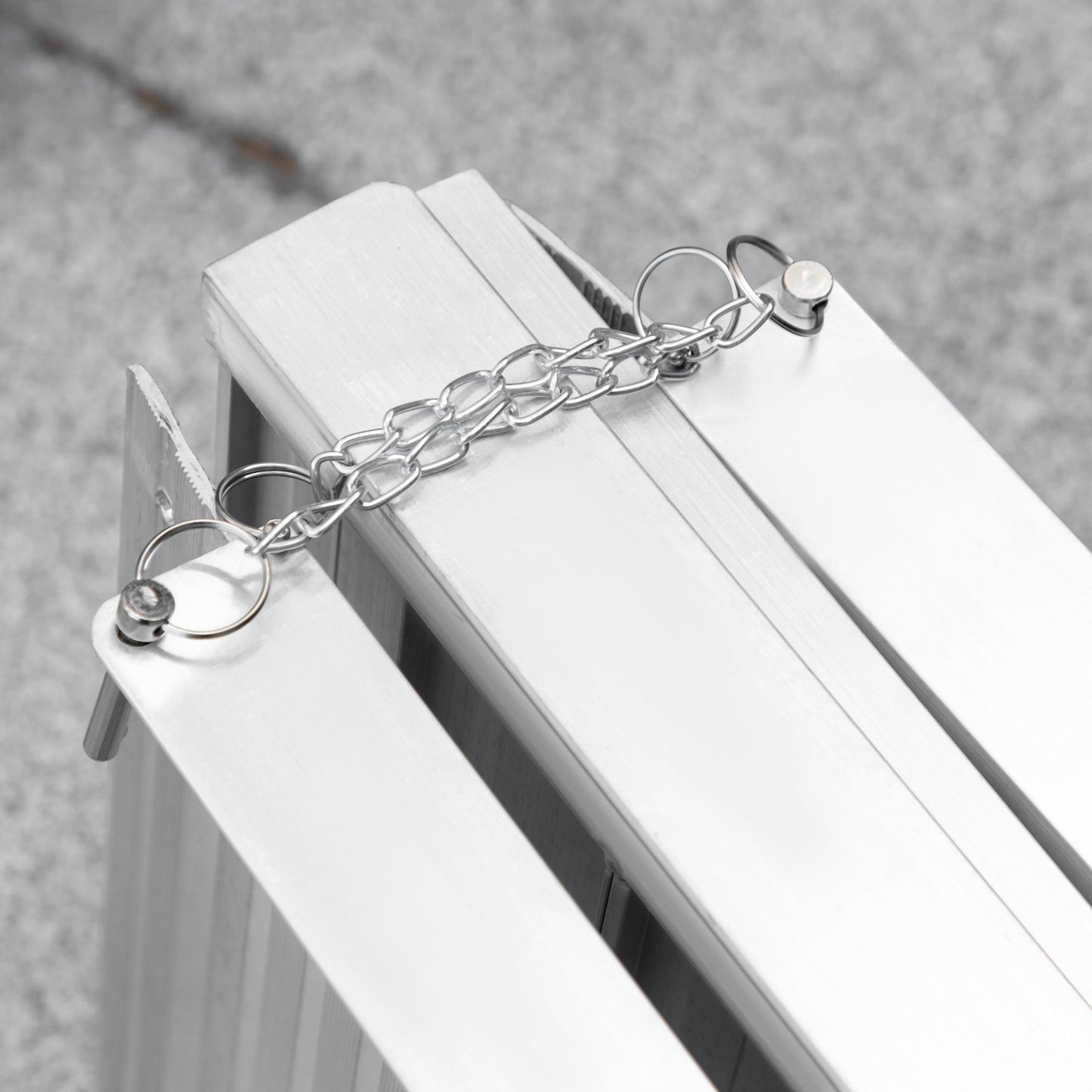 Textured Aluminium Folding Wheelchair Ramp
