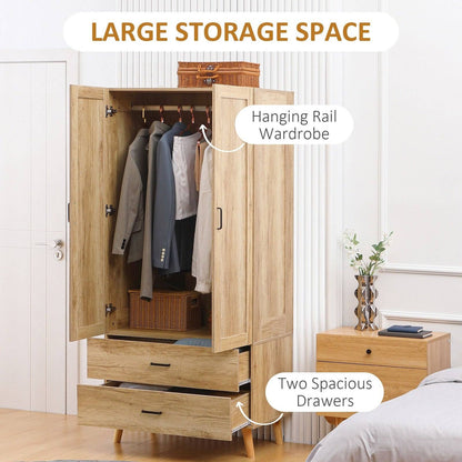 2 Door Wardrobe