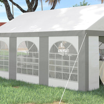 6 x 4m Galvanised Party Tent