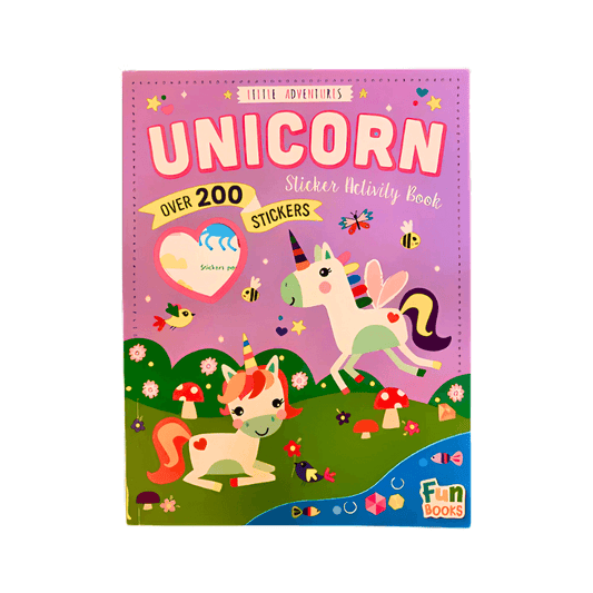 Wholesale Unicorn Sticker Activity Book - (Case of 20)