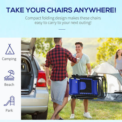 Outsunny Zero Gravity Lounger Folding Recliner Chair w/ Cup Holder