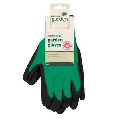 Kingfisher Rubber Grip Garden Gloves