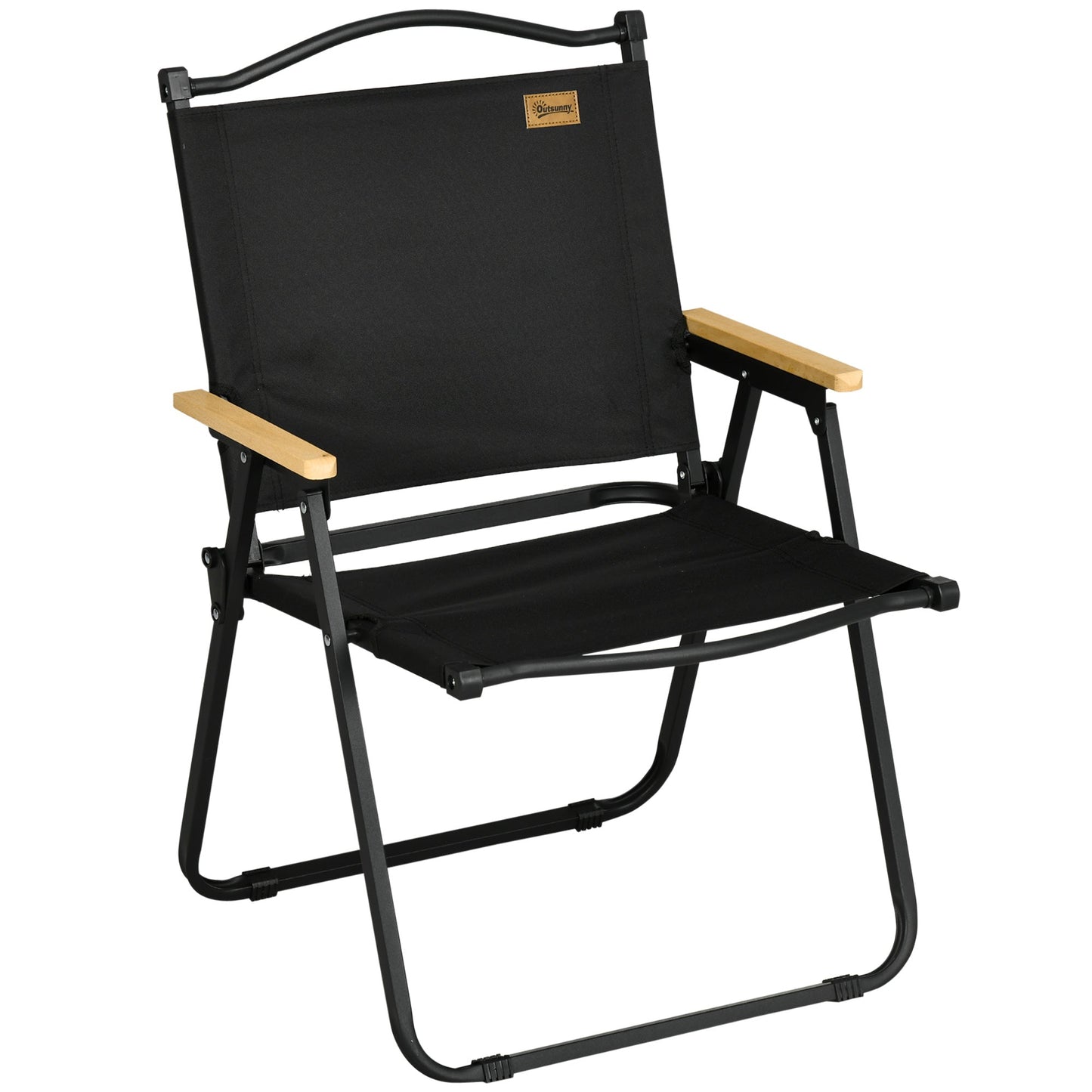 Outsunny Lightweight Portable Folding Chair for Camping, Fishing