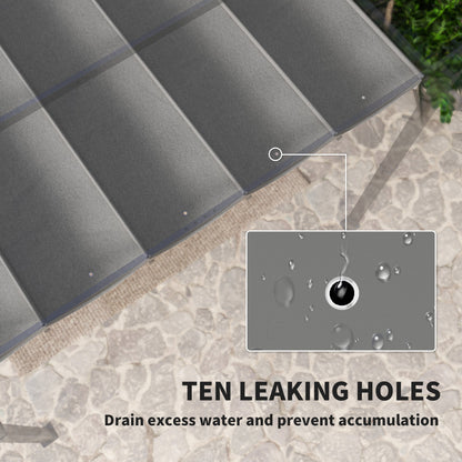 Outsunny Pergola Shade Cover Replacement Canopy for 4 x 3(m) Pergola